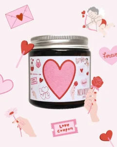 love-candle-container