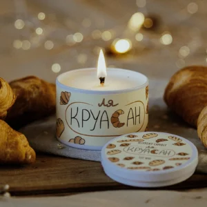 Контейнерна свічка круасан