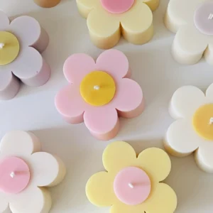 Формова соєва свічка ромашка