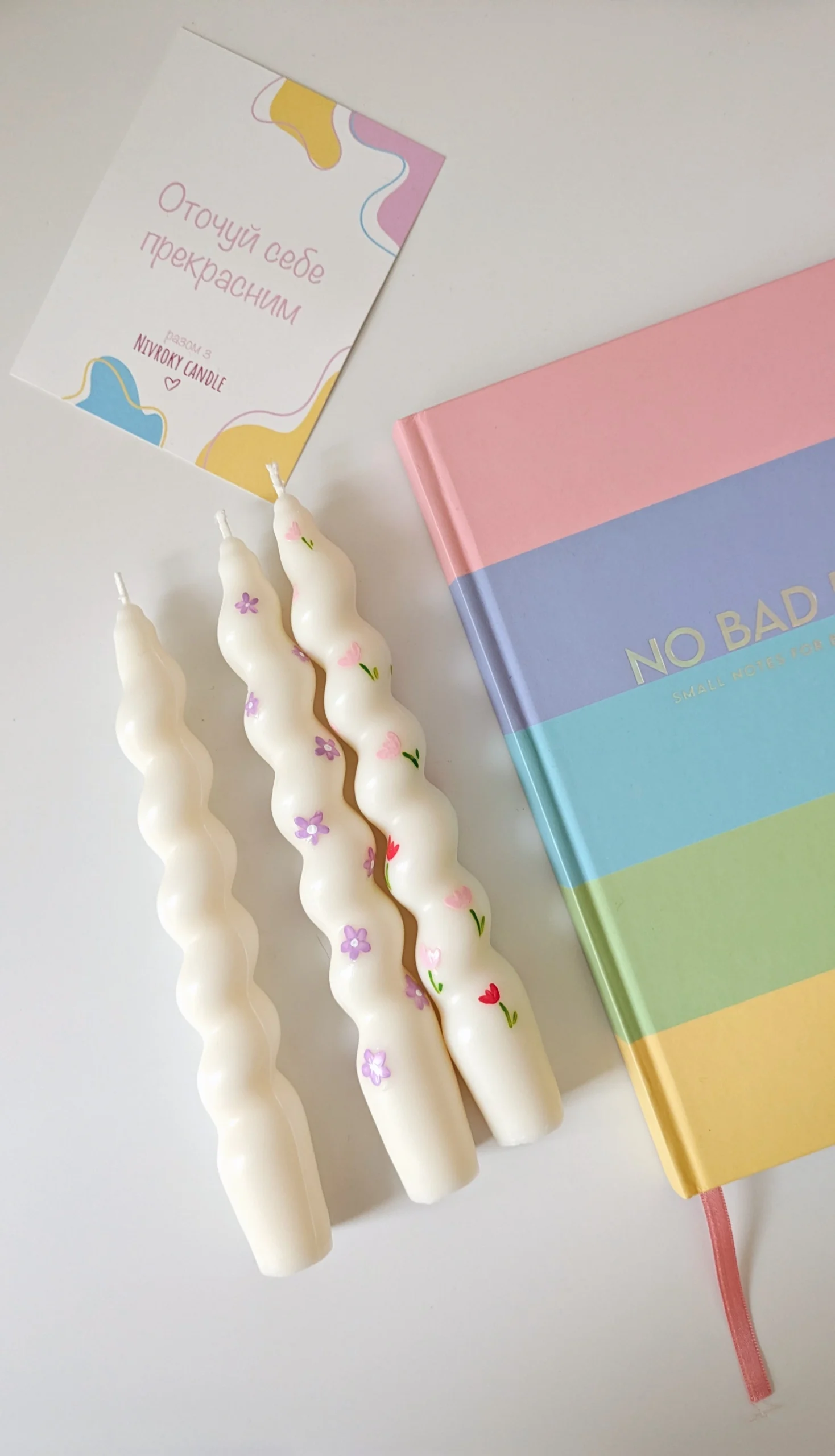 Соєві столові свічки