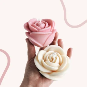 Соєва свічка троянда