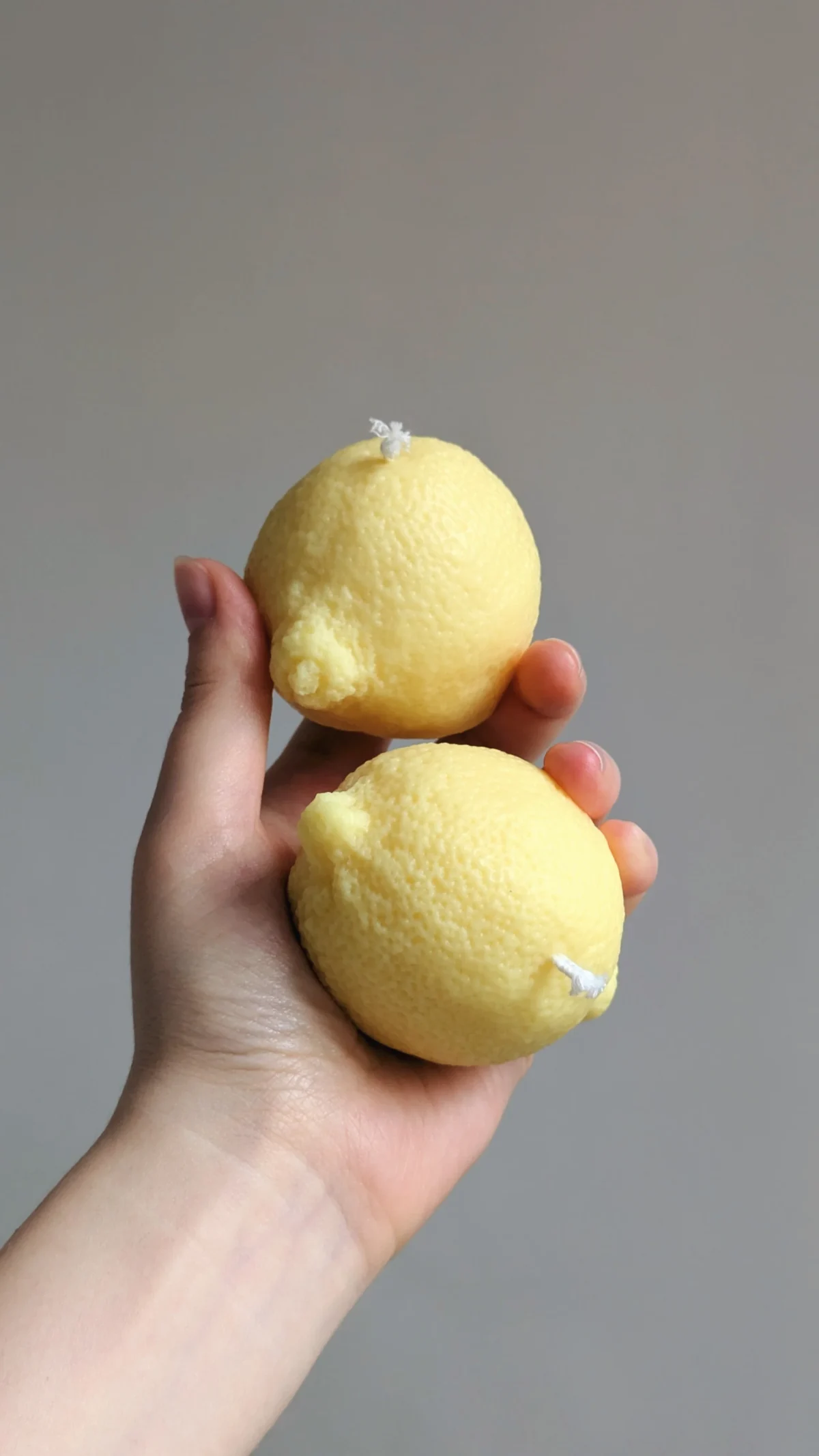 свічка лимон