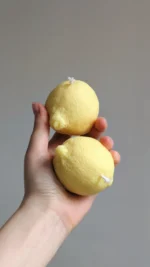 свічка лимон